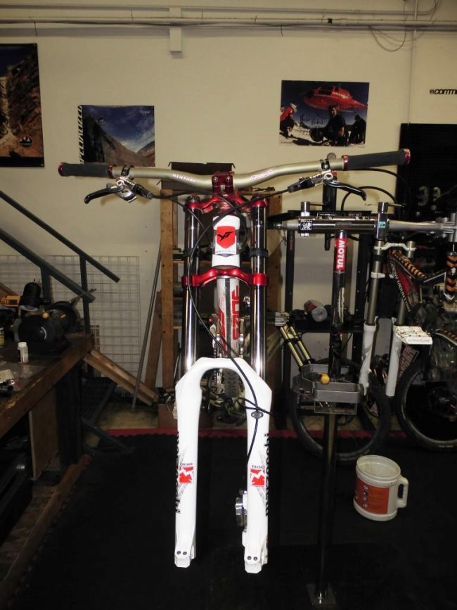 Fahrrad wieder ganz mit Marzocchi