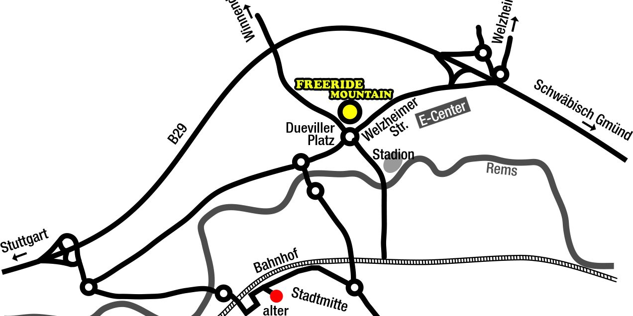 Fahrradladen Anfahrt Schorndorf
