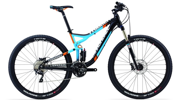 Cannondale Trigger 29er Alloy 4 2014 jet black ultra blue