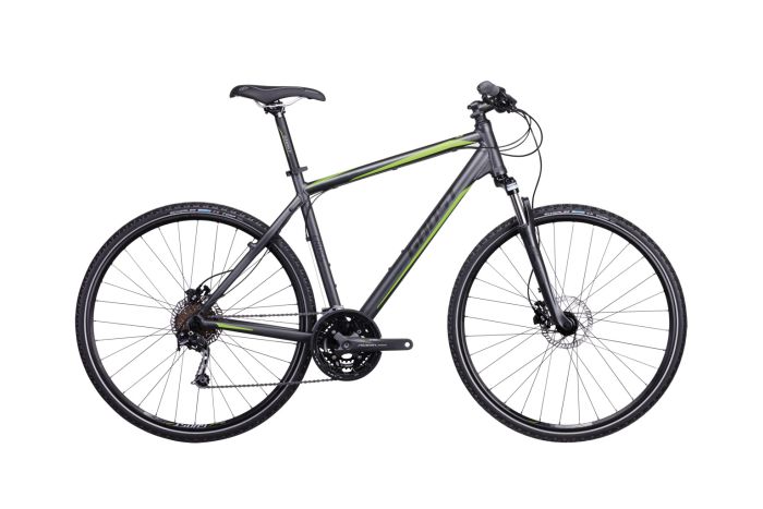 Ghost Cross 1800 grey black green 2014 Freeride Mountain