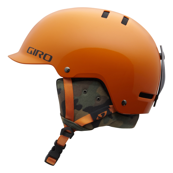 orange kids helmet