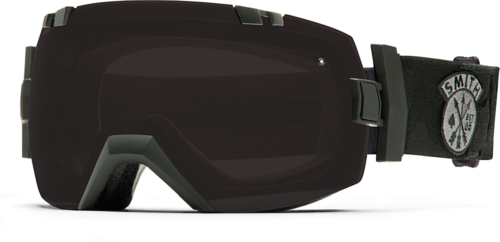 Smith I/OX Black Sabotage Goggle Blackout + RedSensor | Freeride 