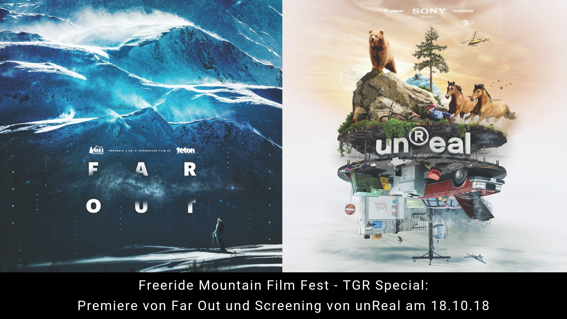 Freeride Mountain Film Fest TGR Special Far Out unReal
